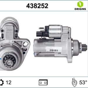 Electromotor VW GOLF SPORTSVAN VII (AM1, AN1) 1.6 TDI diesel 110 cai VALEO 438252