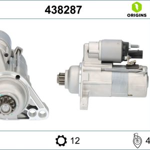 Electromotor VW GOLF SPORTSVAN VII (AM1, AN1) 1.6 TDI diesel 90 cai VALEO 438287