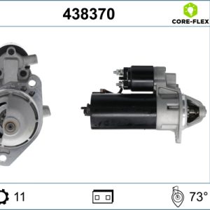 Electromotor VW GOLF VI Van (5K1_) 2.0 TDi diesel 170 cai VALEO 438370
