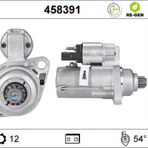 Electromotor VW GOLF VI Van (5K1_) 1.6 TDi BlueMotion diesel 105 cai VALEO 458391