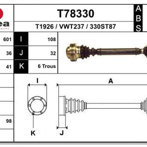 Planetara VW GOLF VI Variant (AJ5) 1.6 TDI 4motion diesel 105 cai EAI T78330