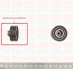 Rola ghidare / conducere curea distributie VW CRAFTER 30-50 platou / sasiu (2F_) 2.5 TDI diesel 163 cai FAI AUTOPARTS T9342