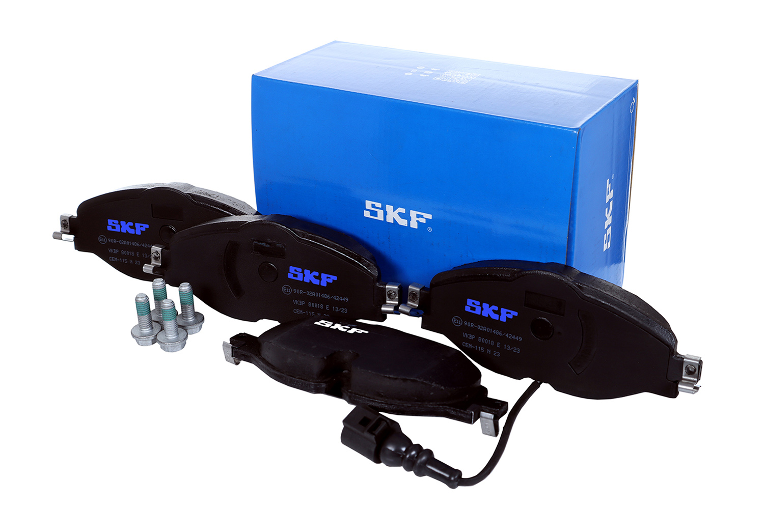 Placute frana VW GOLF VII (5G1, BQ1, BE1, BE2) 1.5 TSI benzina 130 cai SKF VKBP 80018 E