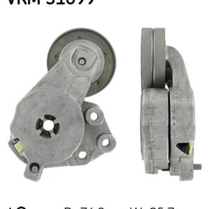 Intinzator curea transmisie VW GOLF VI (5K1) 1.4 TSI benzina 160 cai SKF VKM 31099