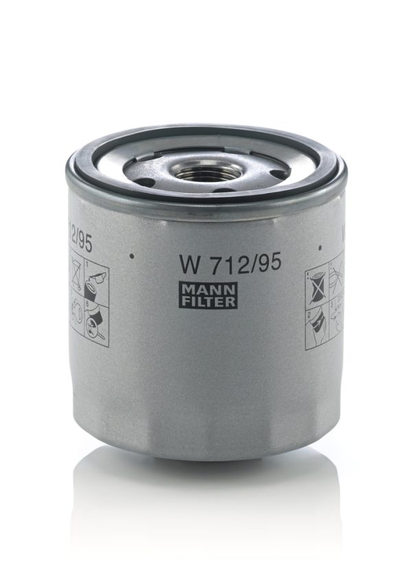 Filtru ulei VW GOLF SPORTSVAN VII (AM1, AN1) 1.4 TSI benzina 125 cai MANN-FILTER W 712/95