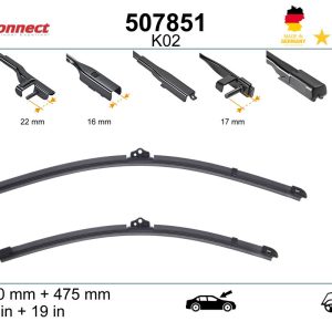 Lamela stergator VW GOLF VI Variant (AJ5) 1.6 TDI 4motion diesel 105 cai SWF 507851