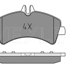 Placute frana VW CRAFTER 30-50 platou / sasiu (2F_) 2.0 TDI diesel 142 cai MEYLE 025 292 1720