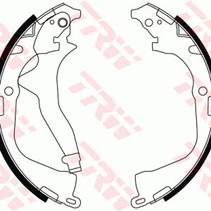 Set saboti frana VW AMAROK (2HA, 2HB, S1B, S6B, S7A, S7B) 3.0 TDI diesel 163 cai TRW GS8800