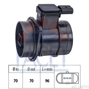 Senzor debit aer VW GOLF VI (5K1) 1.6 TDI diesel 105 cai FACET 10.1449