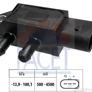 Senzor presiune aer VW CRAFTER 30-35 bus (2E_) 2.0 TDI diesel 163 cai FACET 10.3318