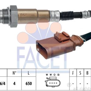 Sonda Lambda VW GOLF SPORTSVAN VII (AM1, AN1) 1.4 TSI benzina 125 cai FACET 10.8057