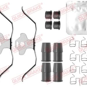 Set accesorii placute frana VW CADDY CALIFORNIA V Camper (SBB, SBJ) 1.5 TSi EVO benzina 116 cai QUICK BRAKE 109-0181