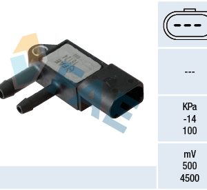 Senzor presiune gaze evacuare VW GOLF VI (5K1) 2.0 TDI diesel 140 cai FAE 16124