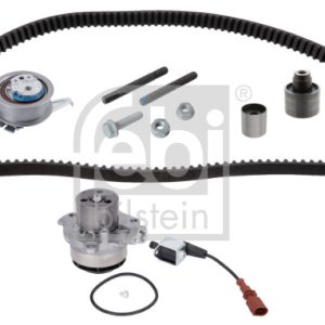 Set pompa apa + curea dintata VW GOLF SPORTSVAN VII (AM1, AN1) 1.6 TDI diesel 115 cai FEBI BILSTEIN 186650