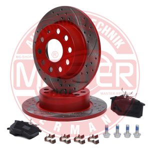 Set frana frana disc VW GOLF VI (5K1) 2.0 TDI diesel 140 cai MASTERSPORT GERMANY 201022770