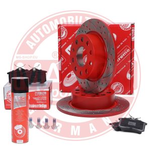 Set frana frana disc VW GOLF VI (5K1) 1.8 TSI benzina 160 cai MASTERSPORT GERMANY 201022772P
