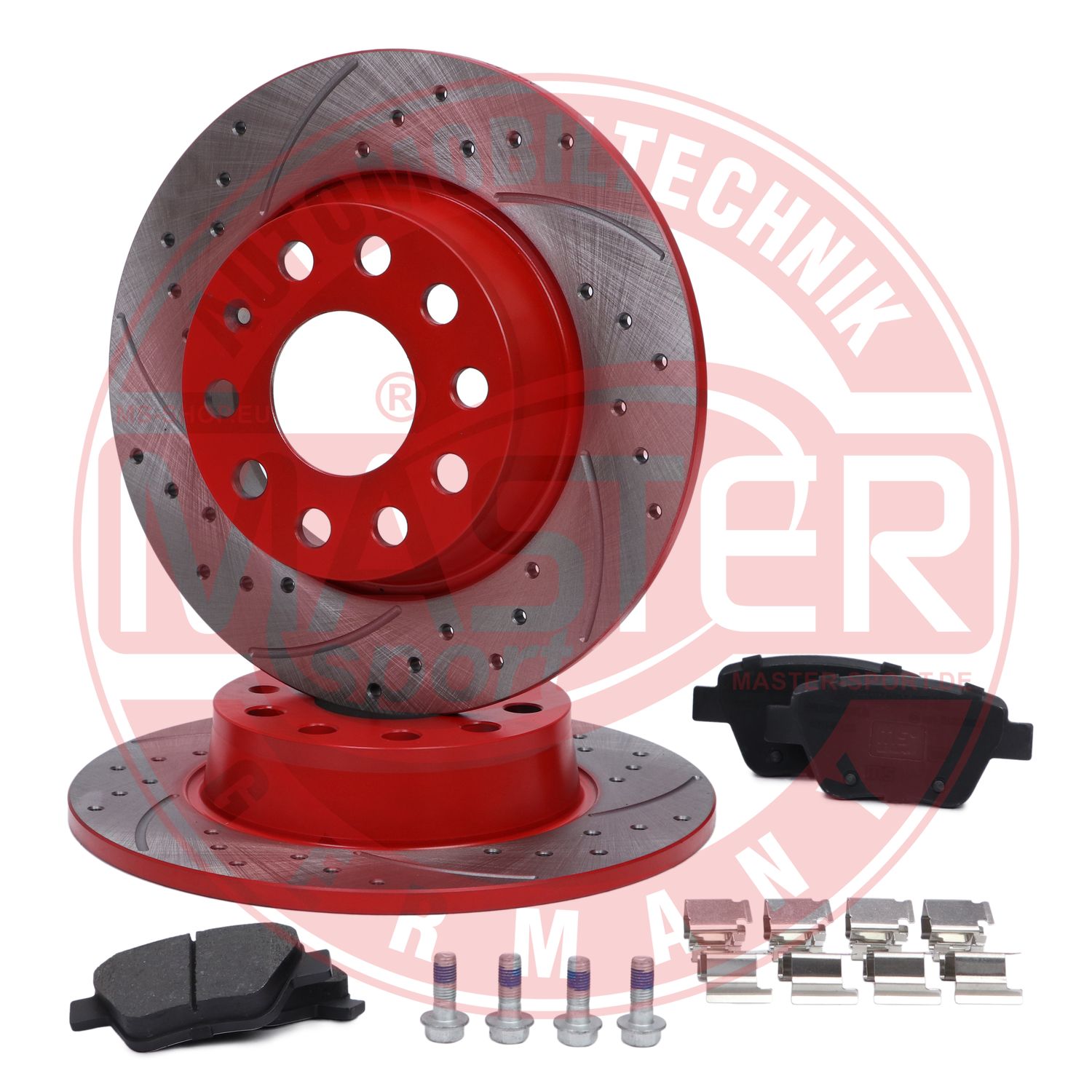 Set frana frana disc VW GOLF VI Cabriolet (517) 2.0 TDI diesel 150 cai MASTERSPORT GERMANY 201023560