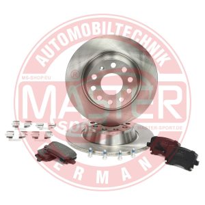 Set frana frana disc VW GOLF VI Variant (AJ5) 1.4 benzina 80 cai MASTERSPORT GERMANY 201201690