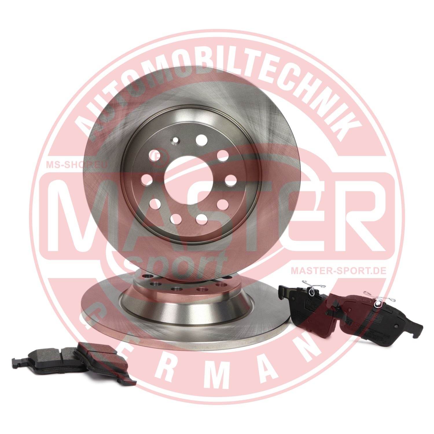 Set frana frana disc VW GOLF VII (5G1, BQ1, BE1, BE2) 1.4 TGI CNG Benzina/Gaz metan (GNC) 110 cai MASTERSPORT GERMANY 201202100