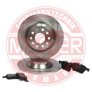 Set frana frana disc VW GOLF VII (5G1, BQ1, BE1, BE2) 1.2 TSI benzina 86 cai MASTERSPORT GERMANY 201202100