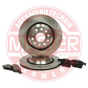 Set frana frana disc VW GOLF VII (5G1, BQ1, BE1, BE2) 1.2 TSI benzina 105 cai MASTERSPORT GERMANY 202202190