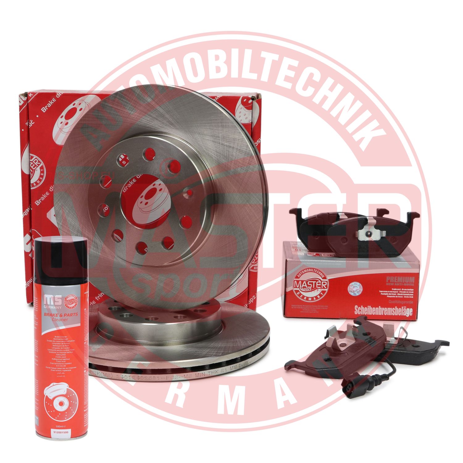Set frana frana disc VW GOLF VII (5G1, BQ1, BE1, BE2) 2.0 R 4motion benzina 280 cai MASTERSPORT GERMANY 202402580P