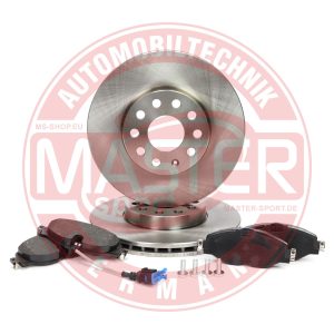 Set frana frana disc VW GOLF VII (5G1, BQ1, BE1, BE2) 2.0 GTI benzina 220 cai MASTERSPORT GERMANY 202501451