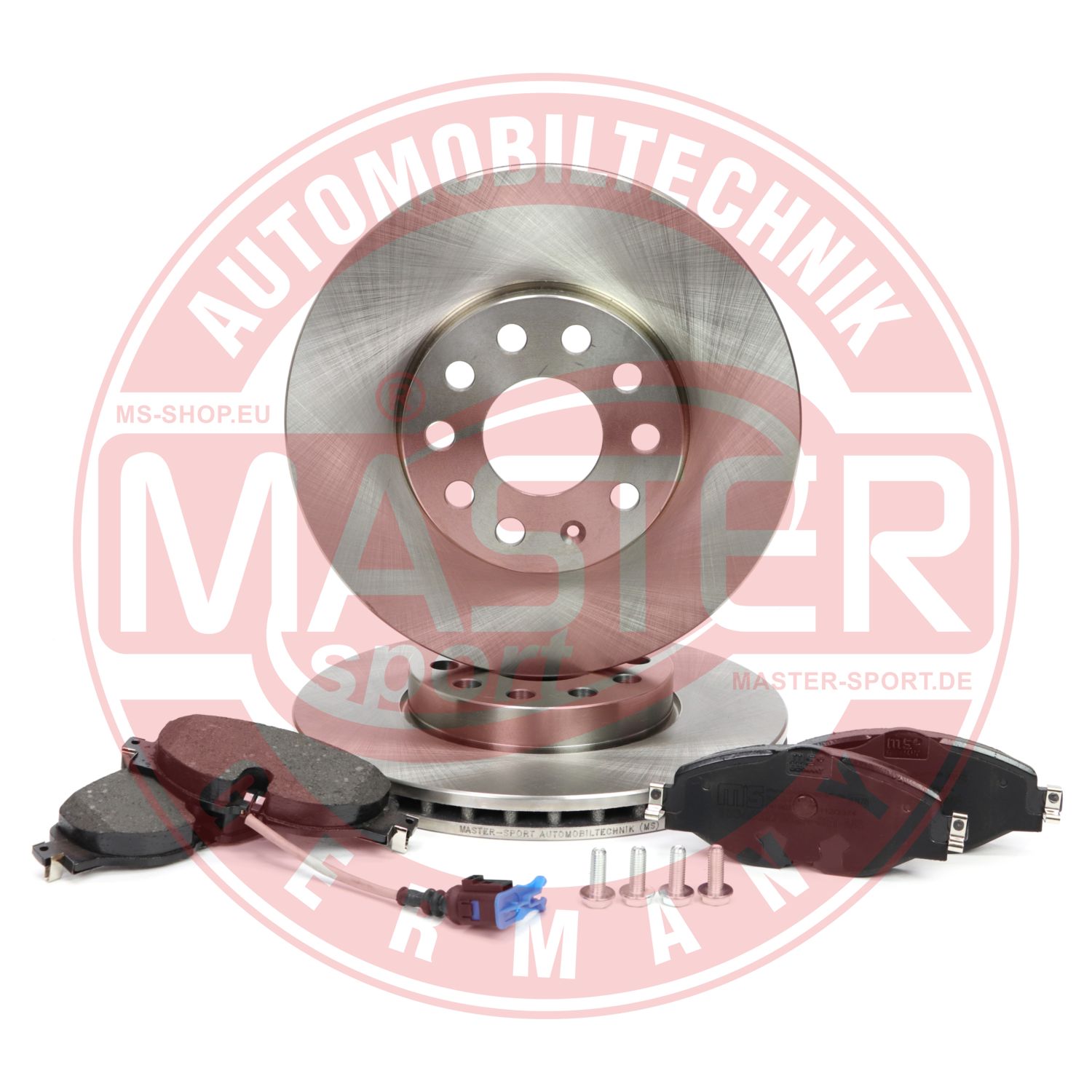 Set frana frana disc VW GOLF VAN VII Variant (BA5) 2.0 TDi BlueMotion diesel 150 cai MASTERSPORT GERMANY 202501451