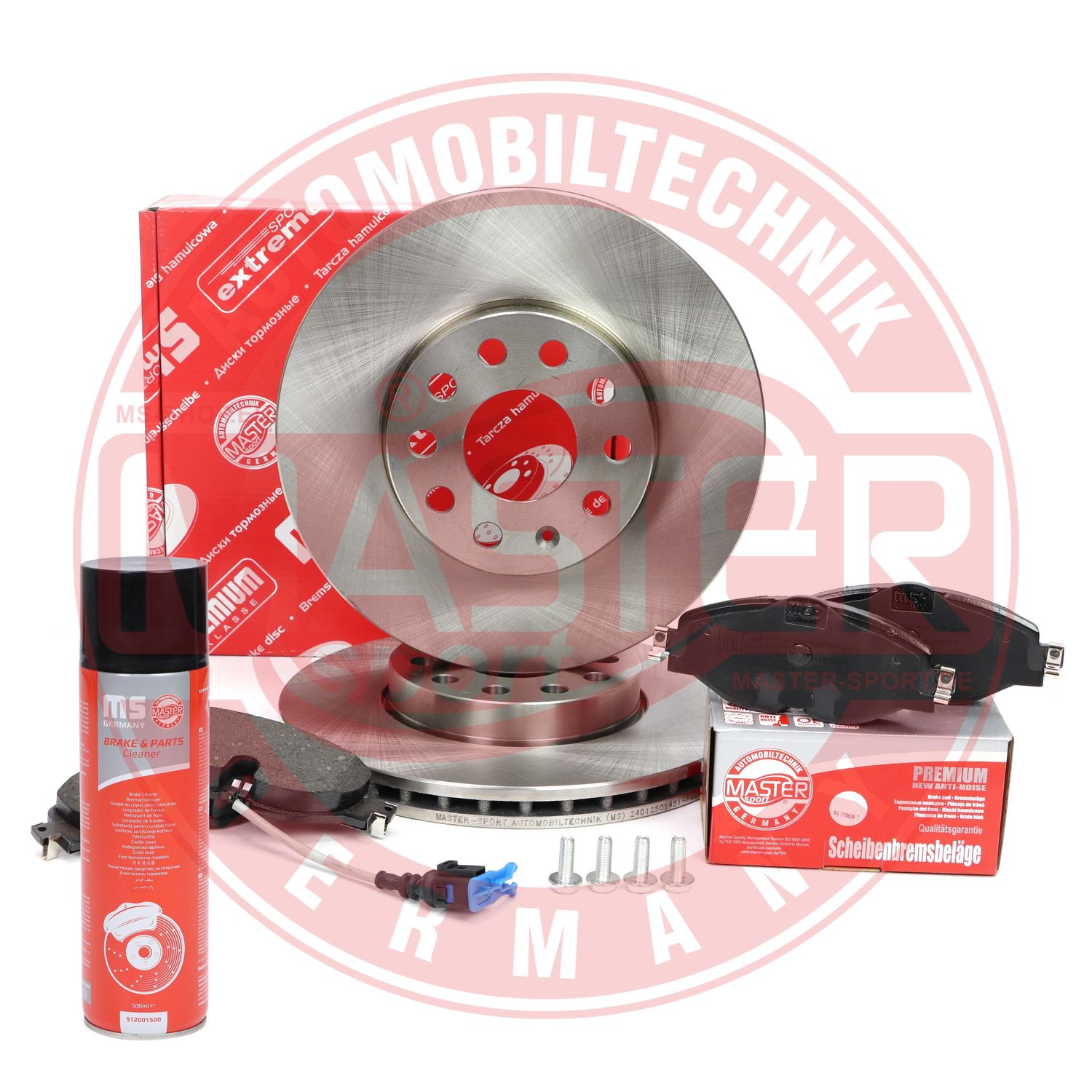 Set frana frana disc VW GOLF VII (5G1, BQ1, BE1, BE2) 1.6 benzina 110 cai MASTERSPORT GERMANY 202501451P