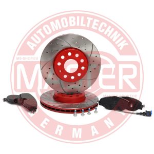 Set frana frana disc VW GOLF VII (5G1, BQ1, BE1, BE2) 1.4 TSI benzina 125 cai MASTERSPORT GERMANY 202521451