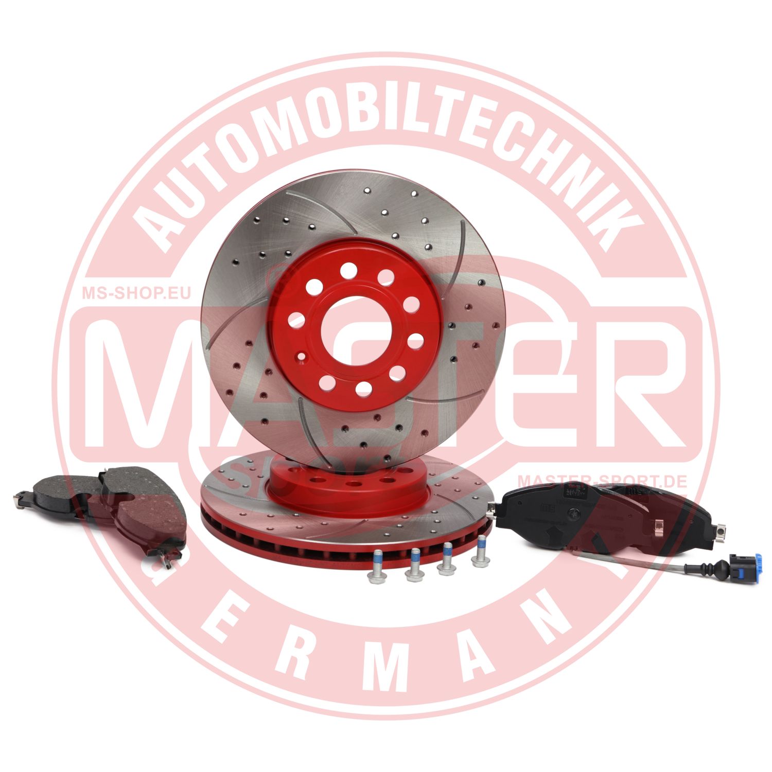 Set frana frana disc VW GOLF VII (5G1, BQ1, BE1, BE2) 2.0 R 4motion benzina 280 cai MASTERSPORT GERMANY 202521451