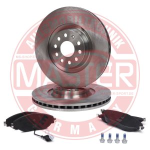 Set frana frana disc VW GOLF VII (5G1, BQ1, BE1, BE2) 2.0 R 4motion benzina 300 cai MASTERSPORT GERMANY 203002250