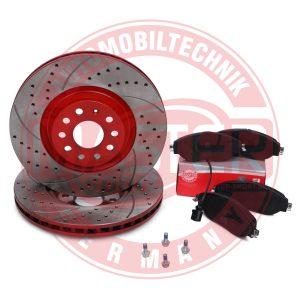 Set frana frana disc VW GOLF VII (5G1, BQ1, BE1, BE2) 2.0 GTI benzina 230 cai MASTERSPORT GERMANY 203022250