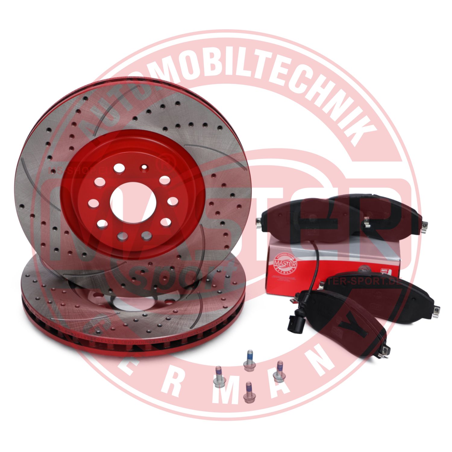 Set frana frana disc VW GOLF VII (5G1, BQ1, BE1, BE2) 2.0 R 4motion benzina 300 cai MASTERSPORT GERMANY 203022250