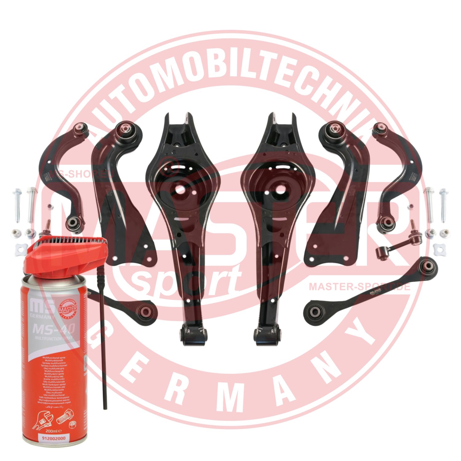 Set suspensie roata VW GOLF VI (5K1) 1.8 TSI benzina 160 cai MASTERSPORT GERMANY 36844-SET-MSP