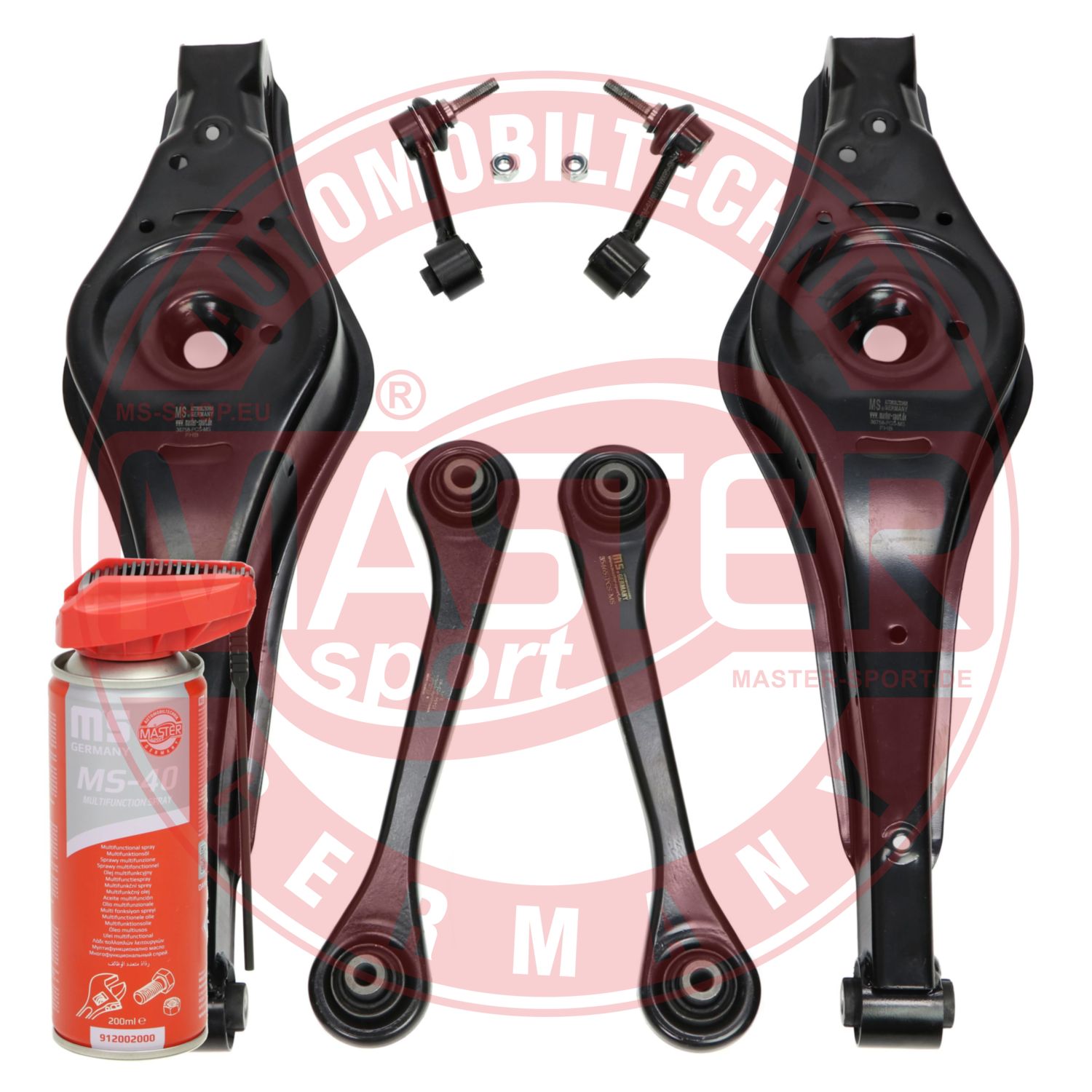 Set suspensie roata VW GOLF VI (5K1) 2.0 TDI 4motion diesel 140 cai MASTERSPORT GERMANY 36866/2-KIT-MSP