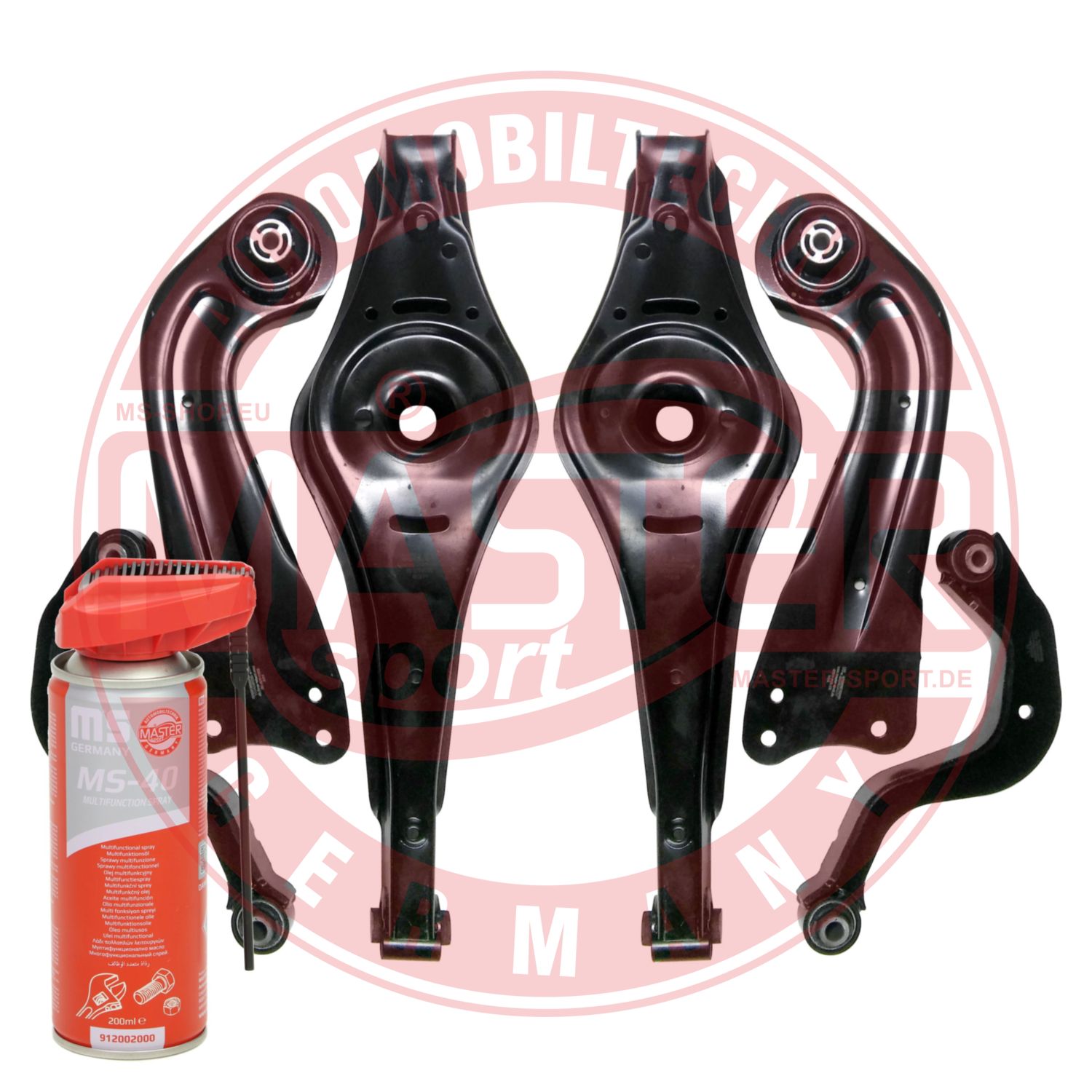 Set suspensie roata VW GOLF VI (5K1) 1.6 TDI diesel 90 cai MASTERSPORT GERMANY 36988/1-KIT-MSP