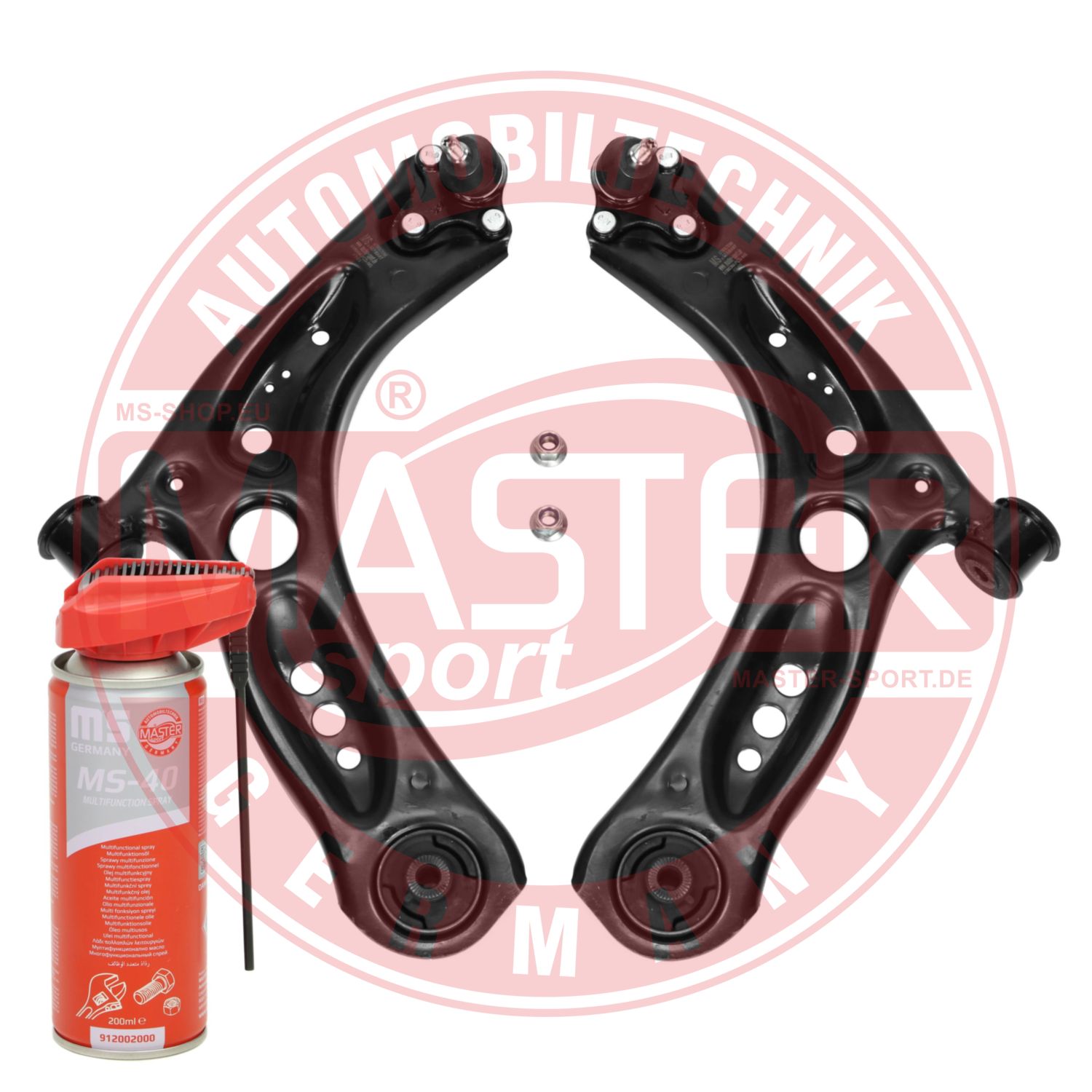 Set suspensie roata VW GOLF VII (5G1, BQ1, BE1, BE2) 1.4 TSI benzina 140 cai MASTERSPORT GERMANY 37107/1-KIT-MSP