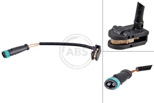 Senzor de avertizare uzura placute de frana VW CRAFTER 30-35 bus (2E_) 2.5 TDI diesel 136 cai ABS 39631