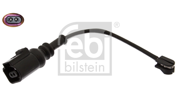 Senzor de avertizare uzura placute de frana VW GOLF VII (5G1, BQ1, BE1, BE2) 2.0 GTI benzina 210 cai FEBI BILSTEIN 44479