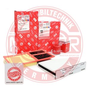 Set filtre VW GOLF VI (5K1) 1.4 benzina 80 cai MASTERSPORT GERMANY 450001792P