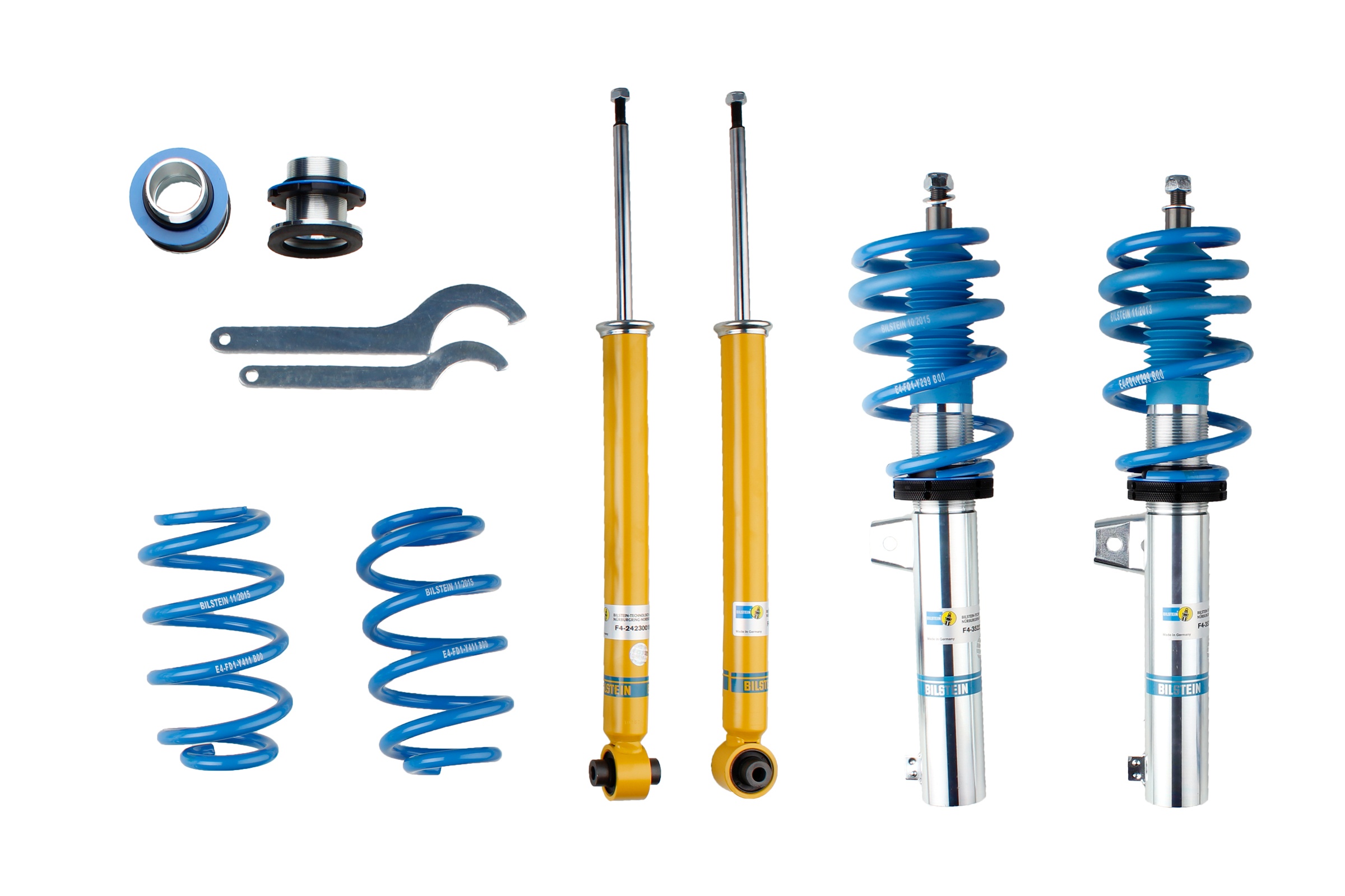 Set suspensie arcuri elicoidale / amortizoare VW GOLF SPORTSVAN VII (AM1, AN1) 1.2 TSI benzina 86 cai BILSTEIN 47-251588
