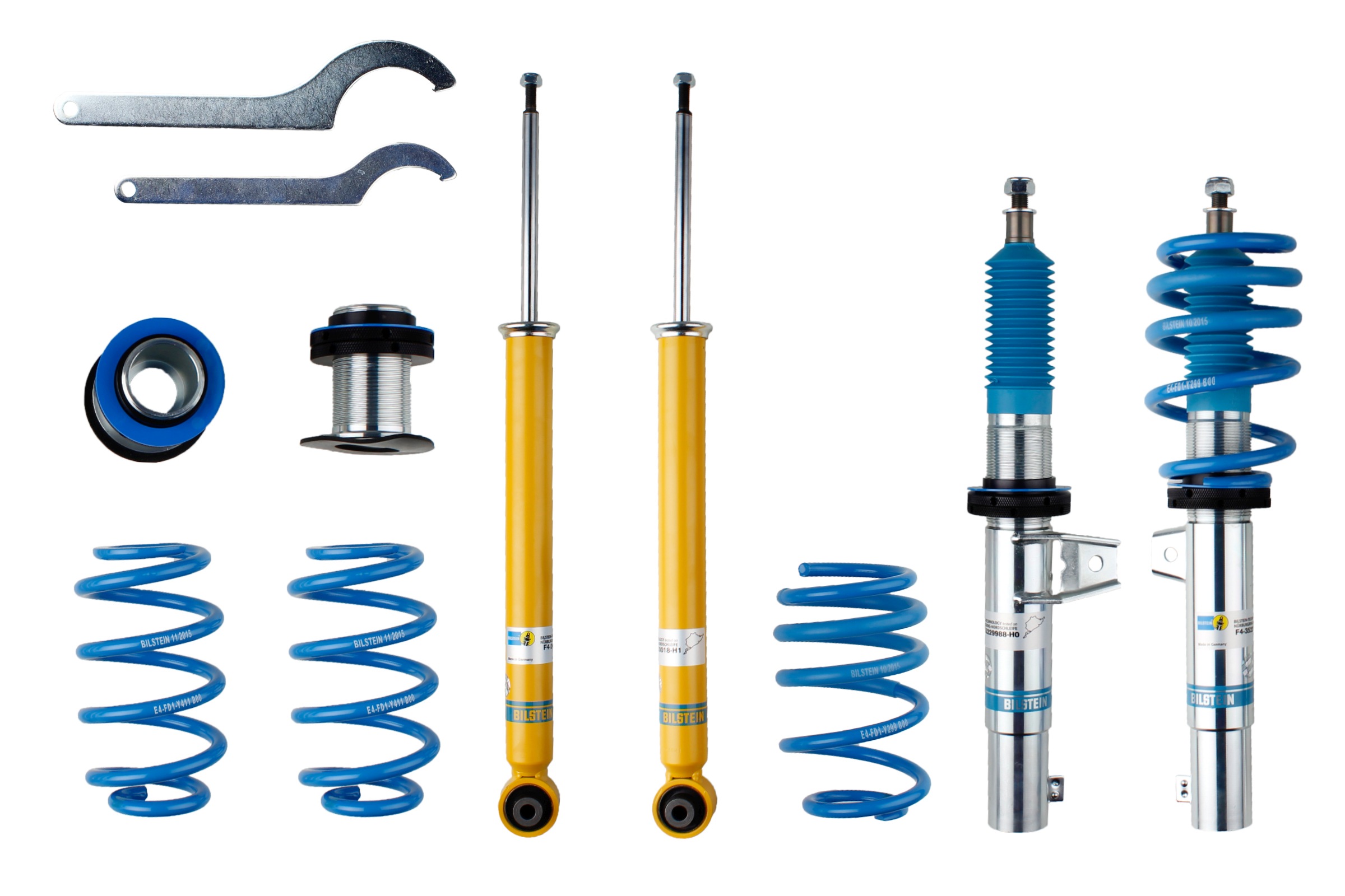 Set suspensie arcuri elicoidale / amortizoare VW GOLF VII (5G1, BQ1, BE1, BE2) 1.2 TSI benzina 86 cai BILSTEIN 47-254954