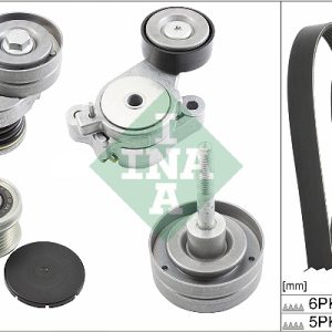 Set curea transmisie cu caneluri VW GOLF VI Variant (AJ5) 1.4 TSI benzina 160 cai INA 529 0519 20
