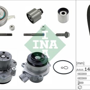 Set pompa apa + curea dintata VW ARTEON SHOOTING BRAKE (3H9) 2.0 TDI diesel 190 cai INA 530 0650 32