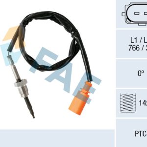 Senzor temperatura gaze evacuare VW GOLF VI Variant (AJ5) 1.6 TDI diesel 105 cai FAE 68003