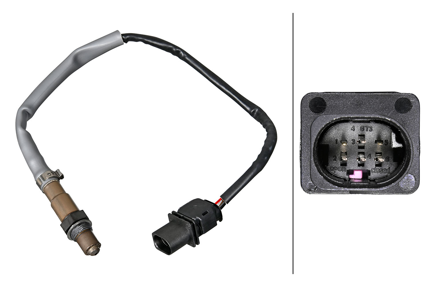 Sonda Lambda VW GOLF VI (5K1) 1.8 TSI benzina 160 cai HELLA 6PA 358 221-531