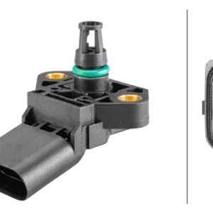 Senzor presiune supraalimentare VW GOLF VI Van (5K1_) 2.0 TDi diesel 170 cai HELLA 6PP 358 152-251