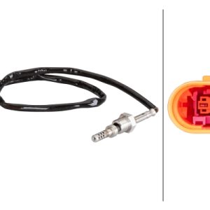 Senzor temperatura gaze evacuare VW GOLF VAN VII Variant (BA5) 1.6 TDi BlueMotion diesel 105 cai HELLA 6PT 010 376-271