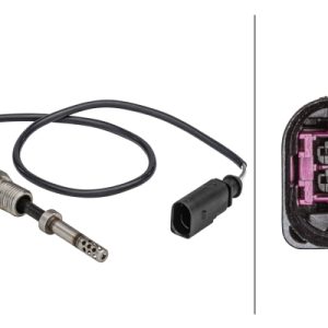 Senzor temperatura gaze evacuare VW CRAFTER 30-35 bus (2E_) 2.5 TDI diesel 88 cai HELLA 6PT 358 181-291